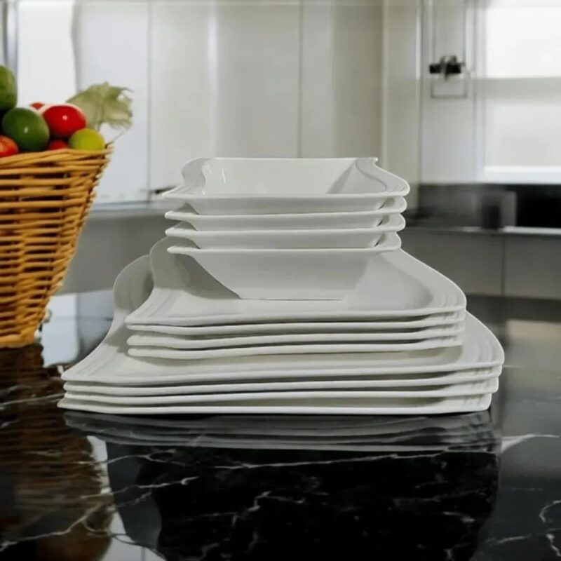 Wave Square Dinnerset
