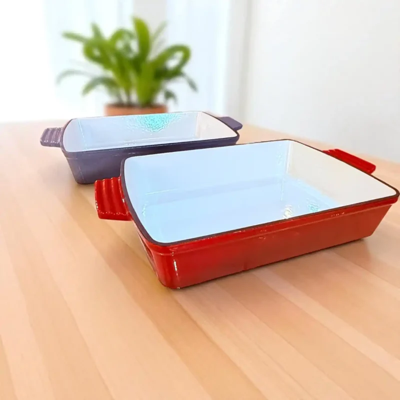 ZKG Cast Iron Rectangular Casserole dish_Main picture