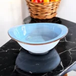 ZKG Stonecast curvy cereal bowl3