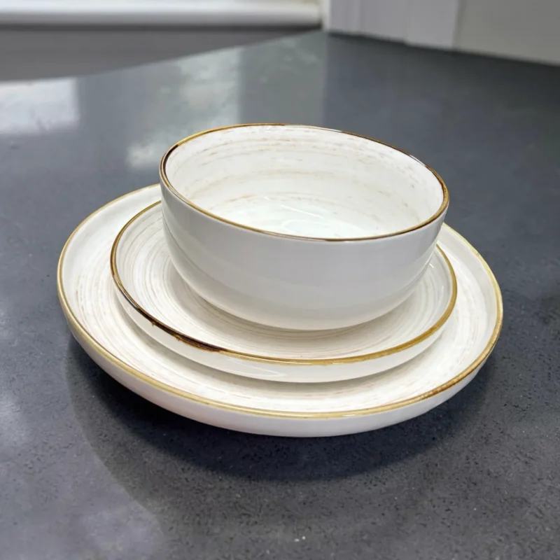 ZKG Champagne Glow & Swirl Dinnerset ZKG Champagne Glow & Swirl Dinnerset