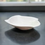 ZKG Sculpted Ivory Organic Bowl