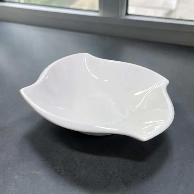 ZKG Sculpted Ivory Organic Bowl1